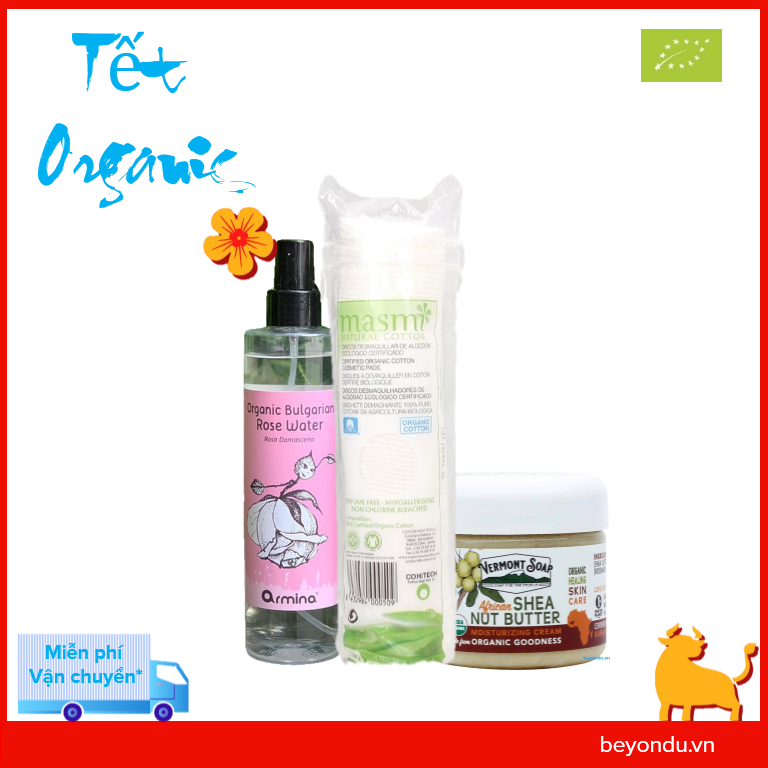 Combo dưỡng da organic 3