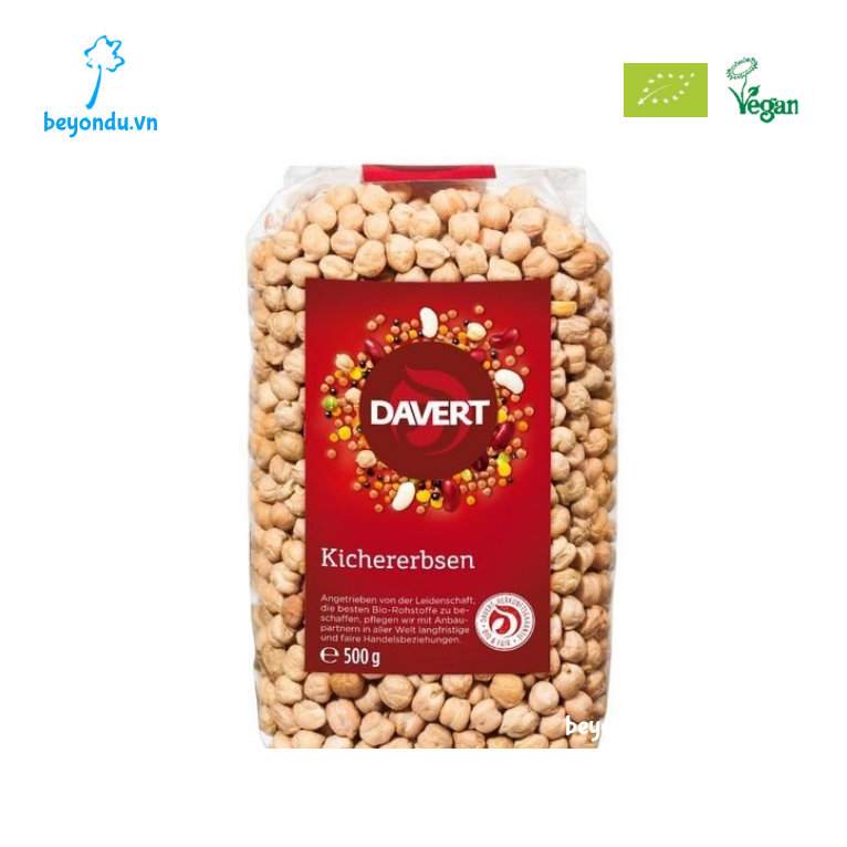 [] Đậu gà hữu cơ Davert 500g