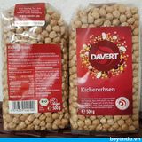  [] Đậu gà hữu cơ Davert 500g 