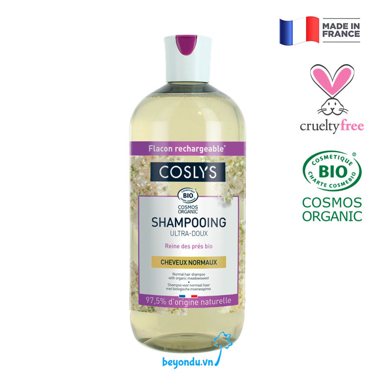 Dầu gội cho tóc thường hữu cơ Coslys (250ml và 500ml) 