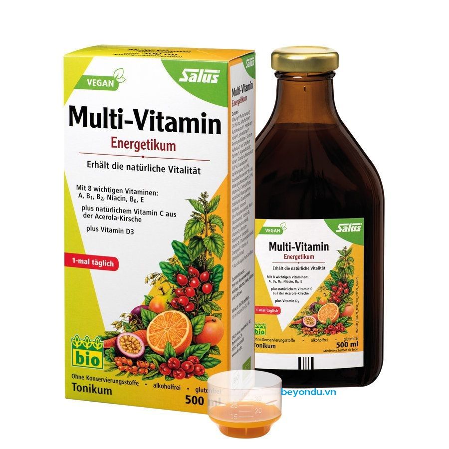 Dung dịch Multi Vitamin hữu cơ Salus 250ml & 500ml