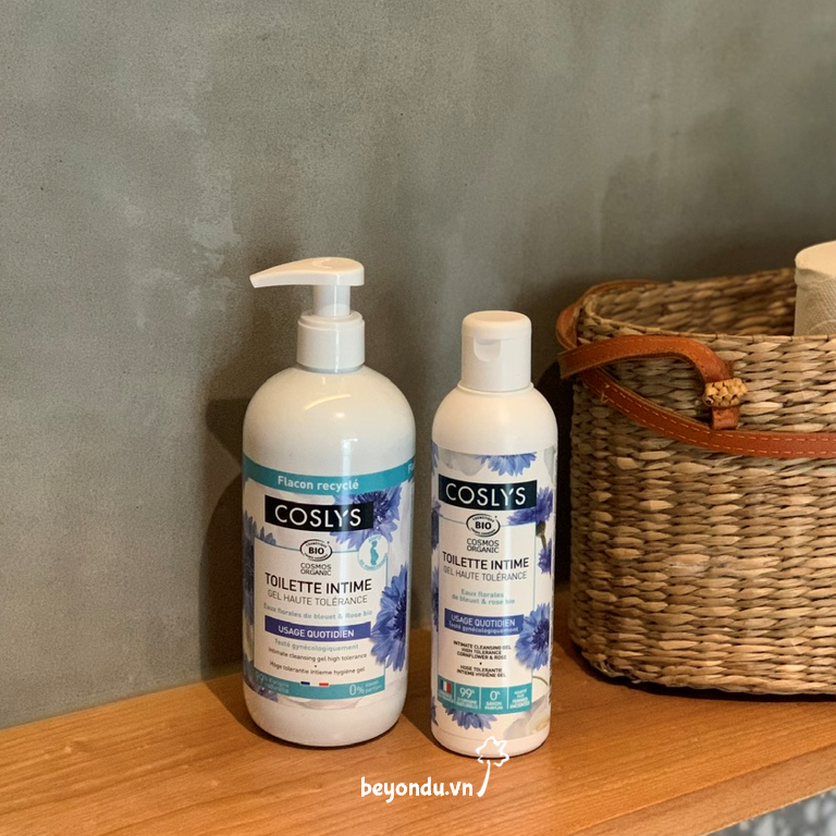  Dung dịch vệ sinh phụ nữ cho da nhạy cảm hữu cơ Coslys 230ml & 450ml 