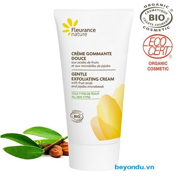 Kem tẩy tế bào chết hữu cơ Fleurance Nature Gentle Exfoliating Cream 50ml