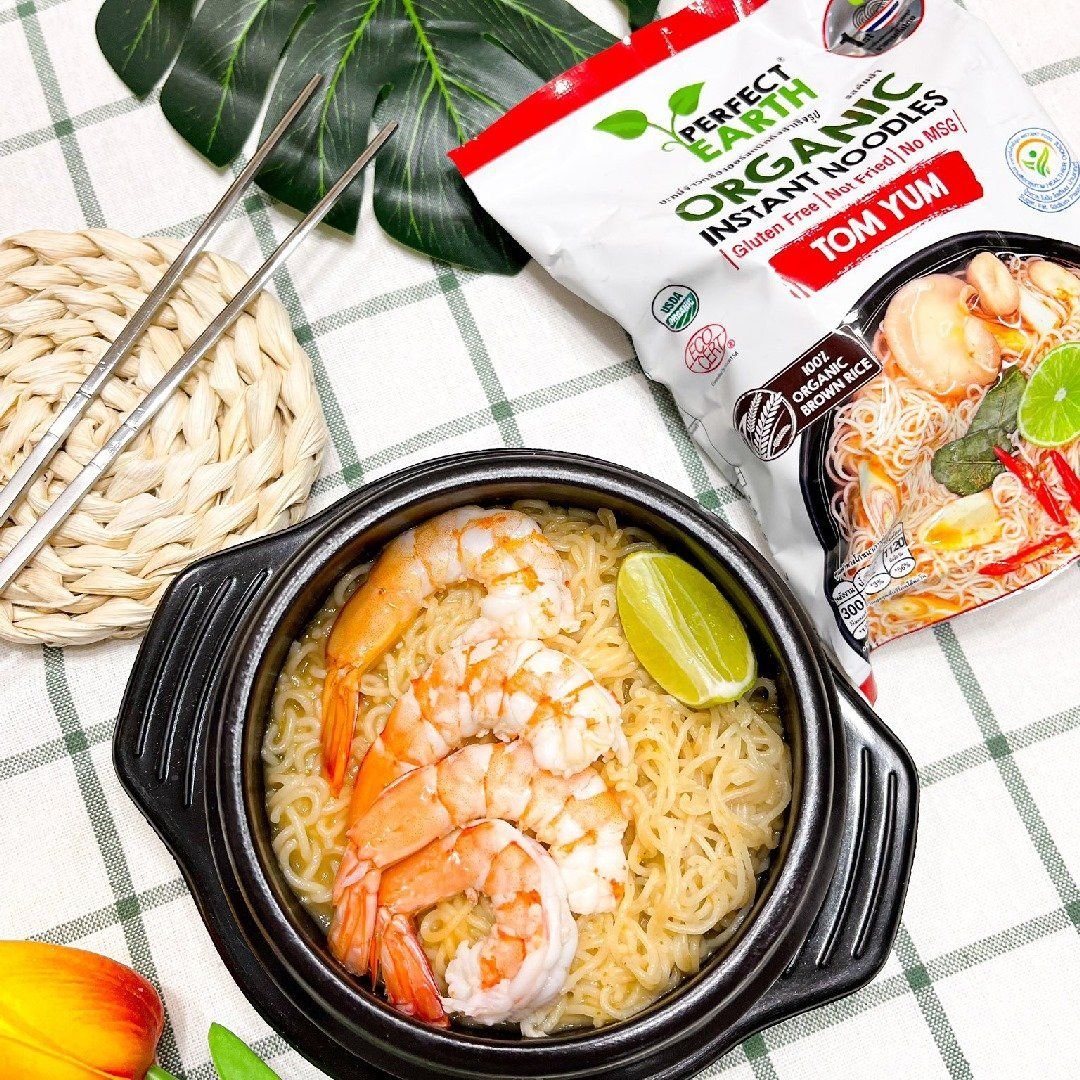  Mì ăn liền hữu cơ Perfect Earth 85g 