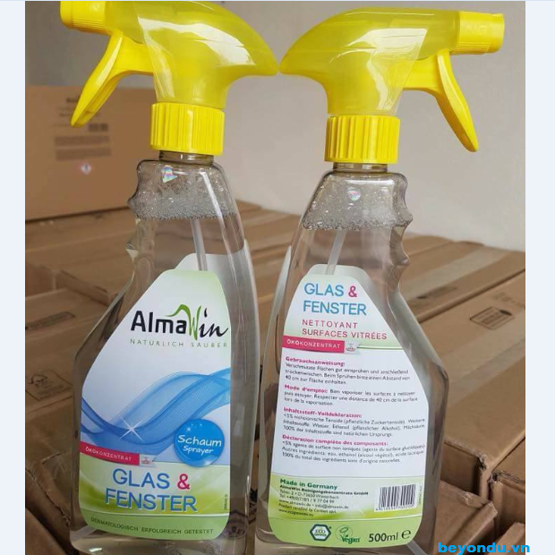  Nước xịt lau kính Almawin 