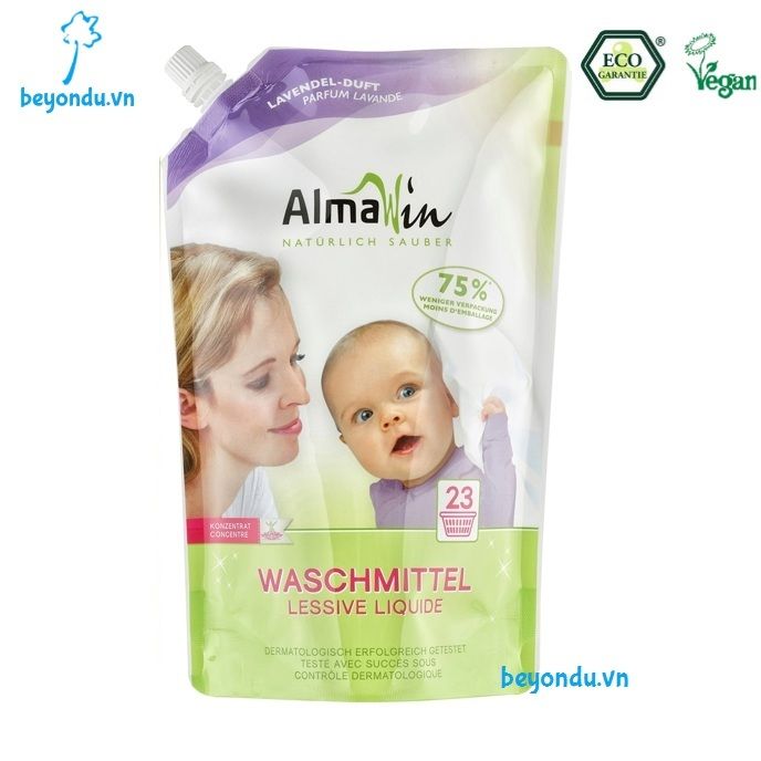 Nước giặt đậm đặc Almawin 1.5l