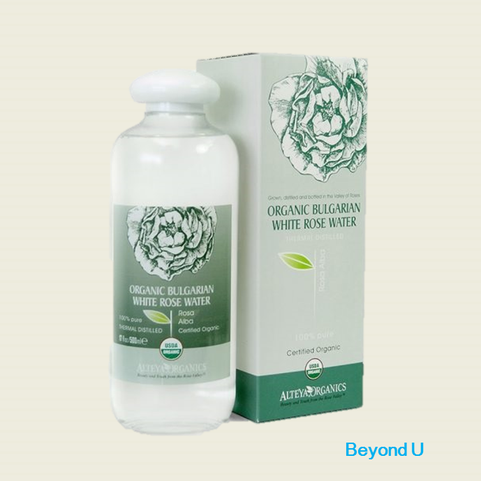 Nước hoa hồng trắng hữu cơ Alteya Organics 500ml