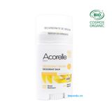  Sáp khử mùi hữu cơ Acorelle ngọc lan tây sả hoa hồng 40g 