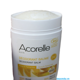  Sáp khử mùi hữu cơ Acorelle ngọc lan tây sả hoa hồng 40g 