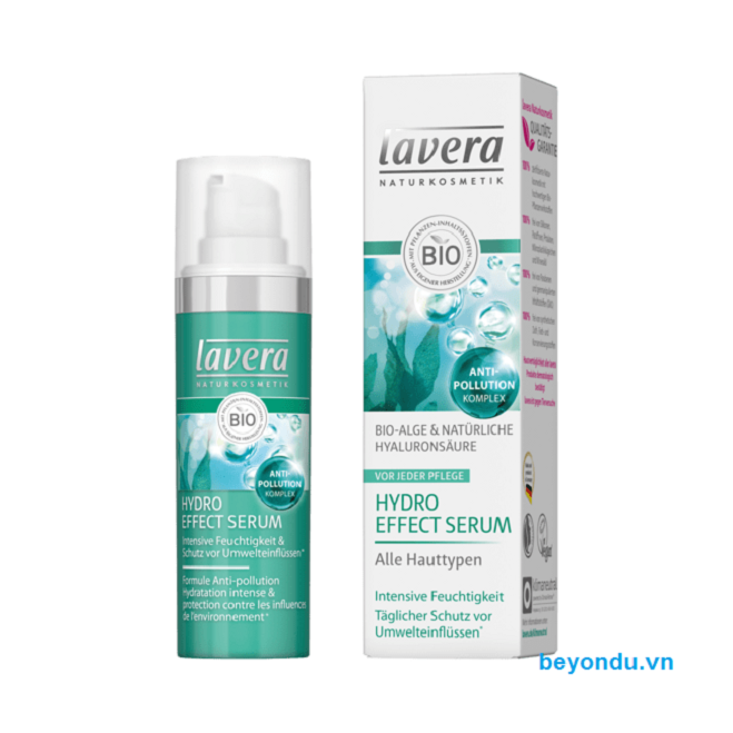 Serum dưỡng da và chống ô nhiễm Lavera Hydro Effect