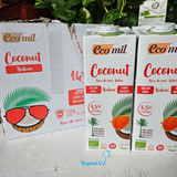  Sữa dừa không đường hữu cơ Ecomil 1L 
