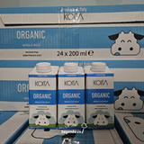  Sữa bò hữu cơ nguyên kem Koita 200ml 