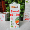 Sữa dừa không đường hữu cơ Ecomil 1L