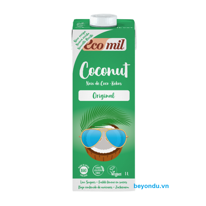 Sữa dừa organic Ecomil 1l
