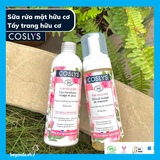  Nước tẩy trang mắt và mặt cho da khô và da nhạy cảm hữu cơ Coslys (200ml) 