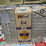  Sữa yến mạch hữu cơ Ecomil không thêm đường không gluten 1L 