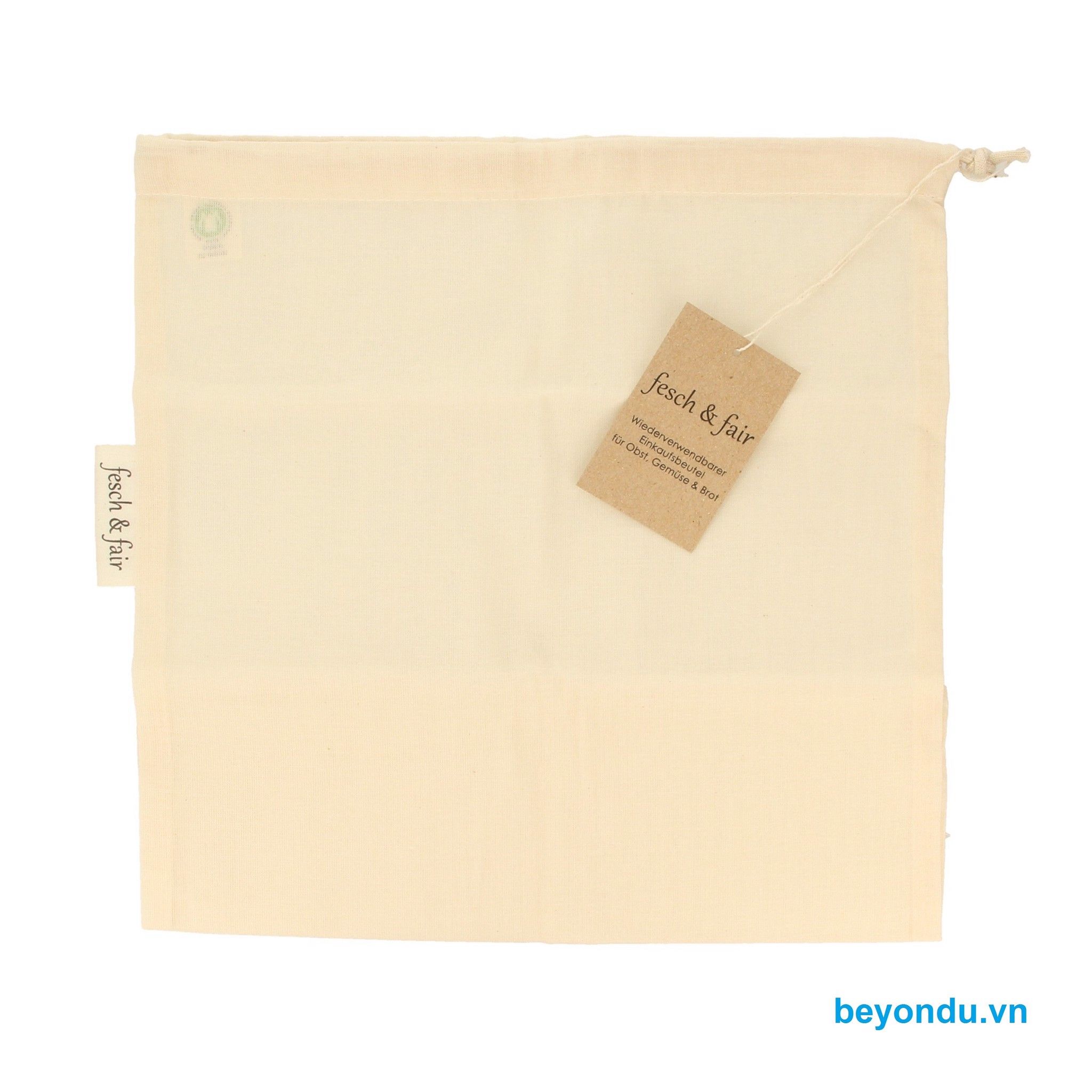  Túi vải hữu cơ fesch & fair Biodora 40x30 cm 