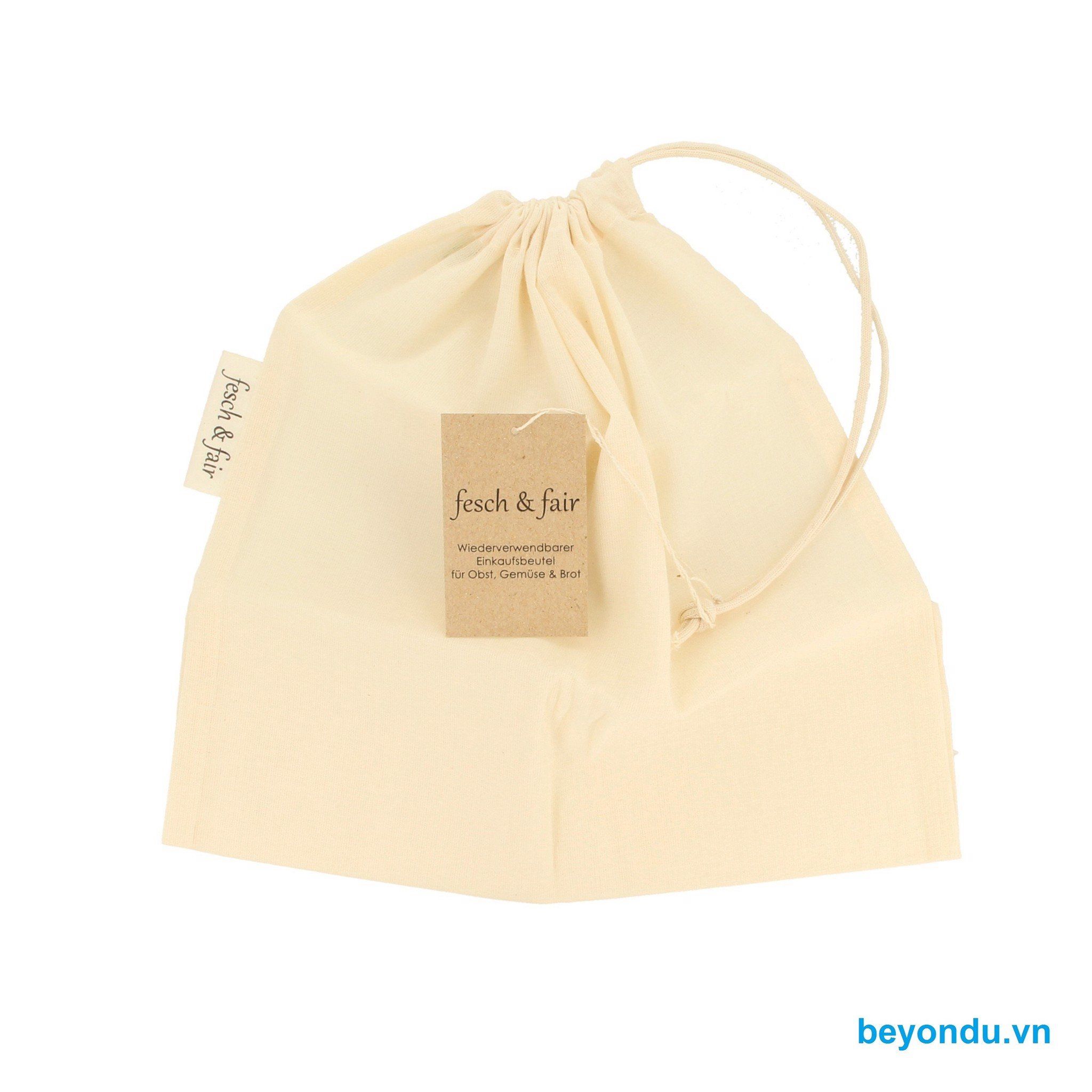  Túi vải hữu cơ fesch & fair Biodora 40x30 cm 