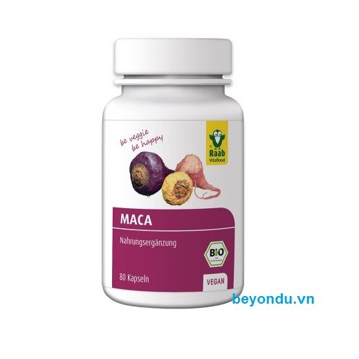 Viên maca hữu cơ Raab Vitalfood