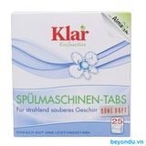  Viên rửa bát Klar không mùi (hộp 25 viên) 