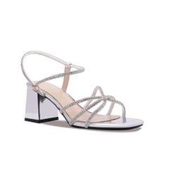 Sandal Cao Gót Albee Nhiều Dây Kim Sa Nối HD0202TQ
