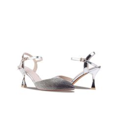 Sandal Cao Gót Albee Mũi Nhọn Đính Đá Sang Trọng HD0266TQ