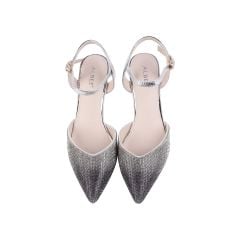 Sandal Cao Gót Albee Mũi Nhọn Đính Đá Sang Trọng HD0266TQ