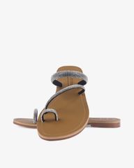 Dép Xẹp Hạnh Dung Xoàn Xỏ Ngón HD12262AM