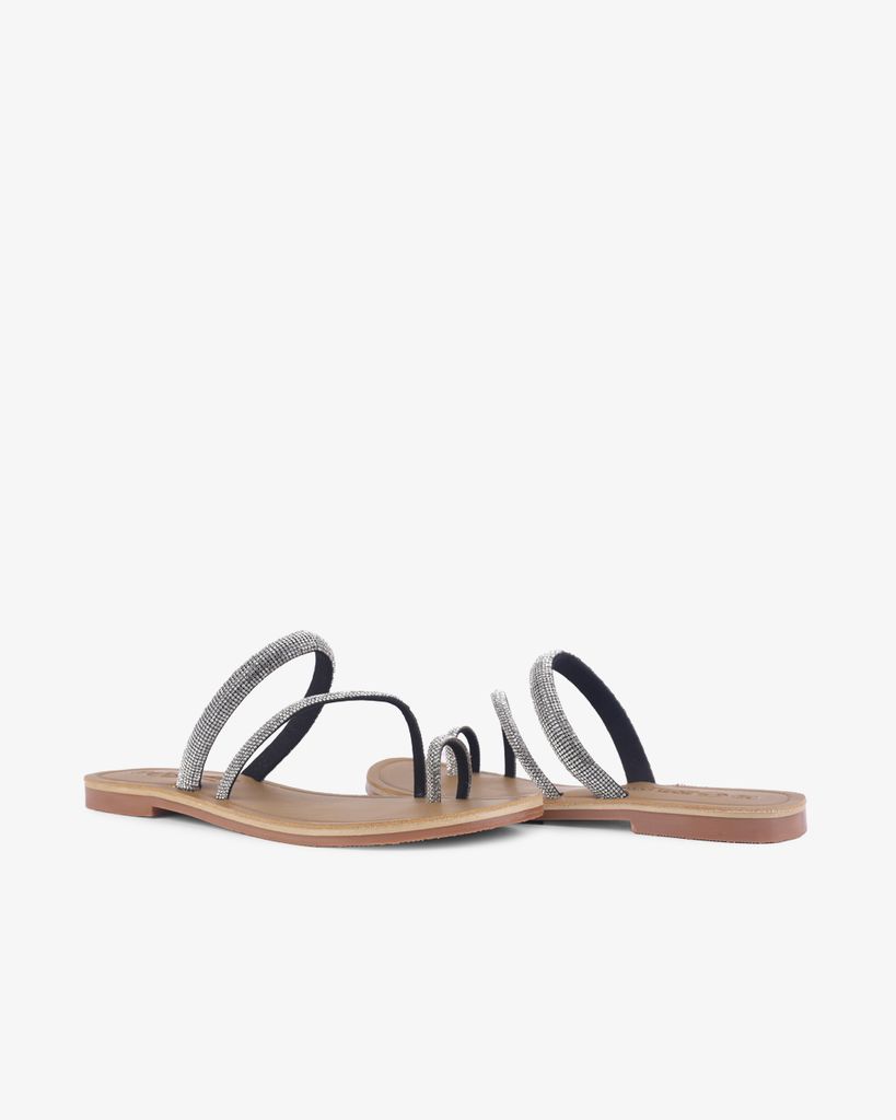 Dép Xẹp Hạnh Dung Xoàn Xỏ Ngón HD12262AM