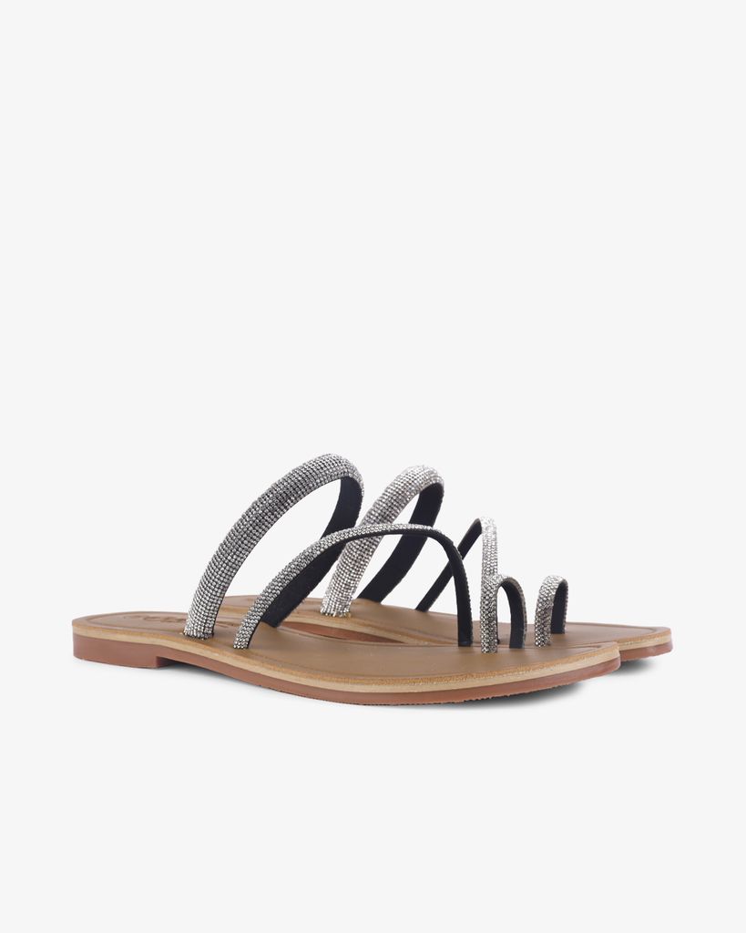 Dép Xẹp Hạnh Dung Xoàn Xỏ Ngón HD12262AM