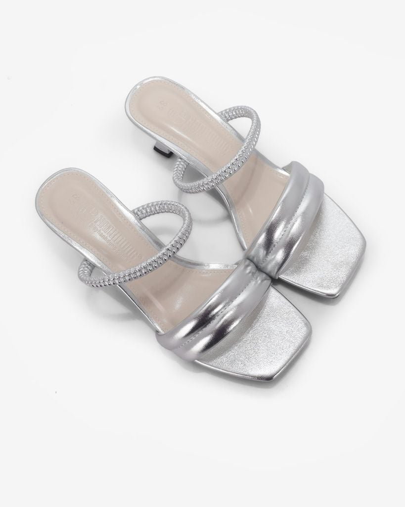 Sandal Cao Gót Hạnh Dung Quai Thun HD12285AM