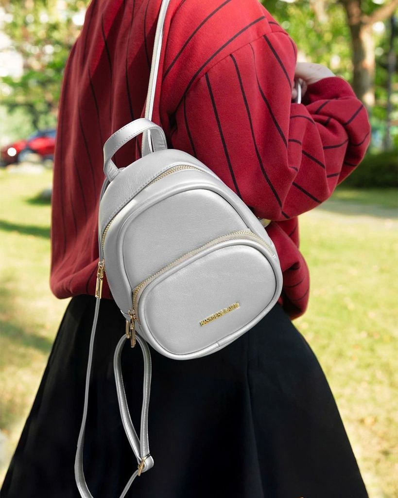 Balo Đeo Vai Hạnh Dung Da Trơn Bóng HD2839BC