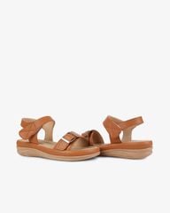 Sandal Đế Xuồng Hạnh Dung Quai Ngang Khóa Nịt HD02232AB