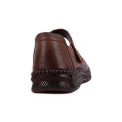 Giày Lười Albee Mũi Họa Tiết Hậu Dán HD0223TQ