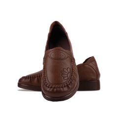 Giày Lười Albee Thêu Hoa Văn HD0224TQ