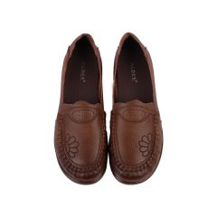 Giày Lười Albee Thêu Hoa Văn HD0224TQ