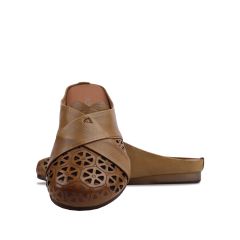 Dép Bít Mũi Albee Cách Điệu Laser HD0227TQ