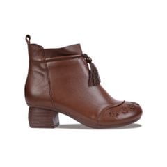 Giày Boot Albee Họa Tiết Thêu Tinh Xảo HD0249TQ