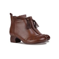 Giày Boot Albee Họa Tiết Thêu Tinh Xảo HD0249TQ