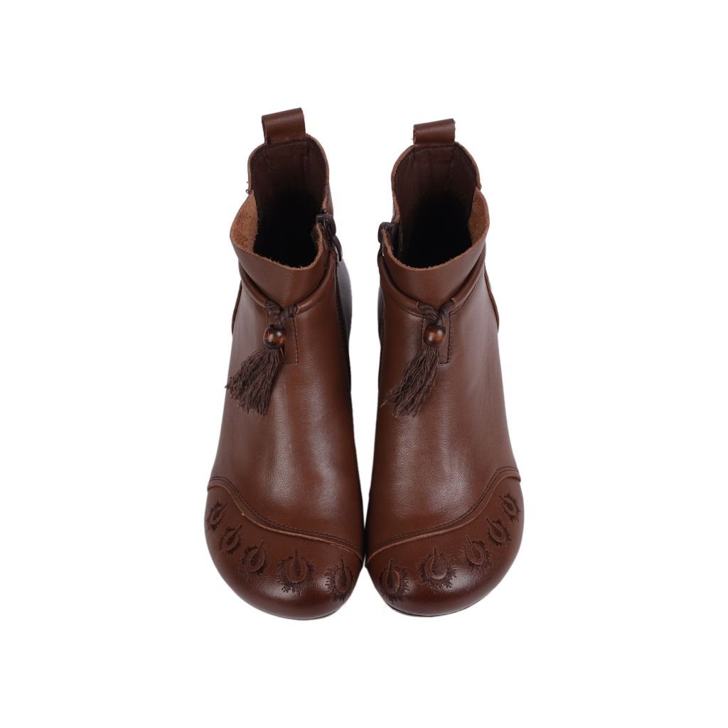Giày Boot Albee Họa Tiết Thêu Tinh Xảo HD0249TQ