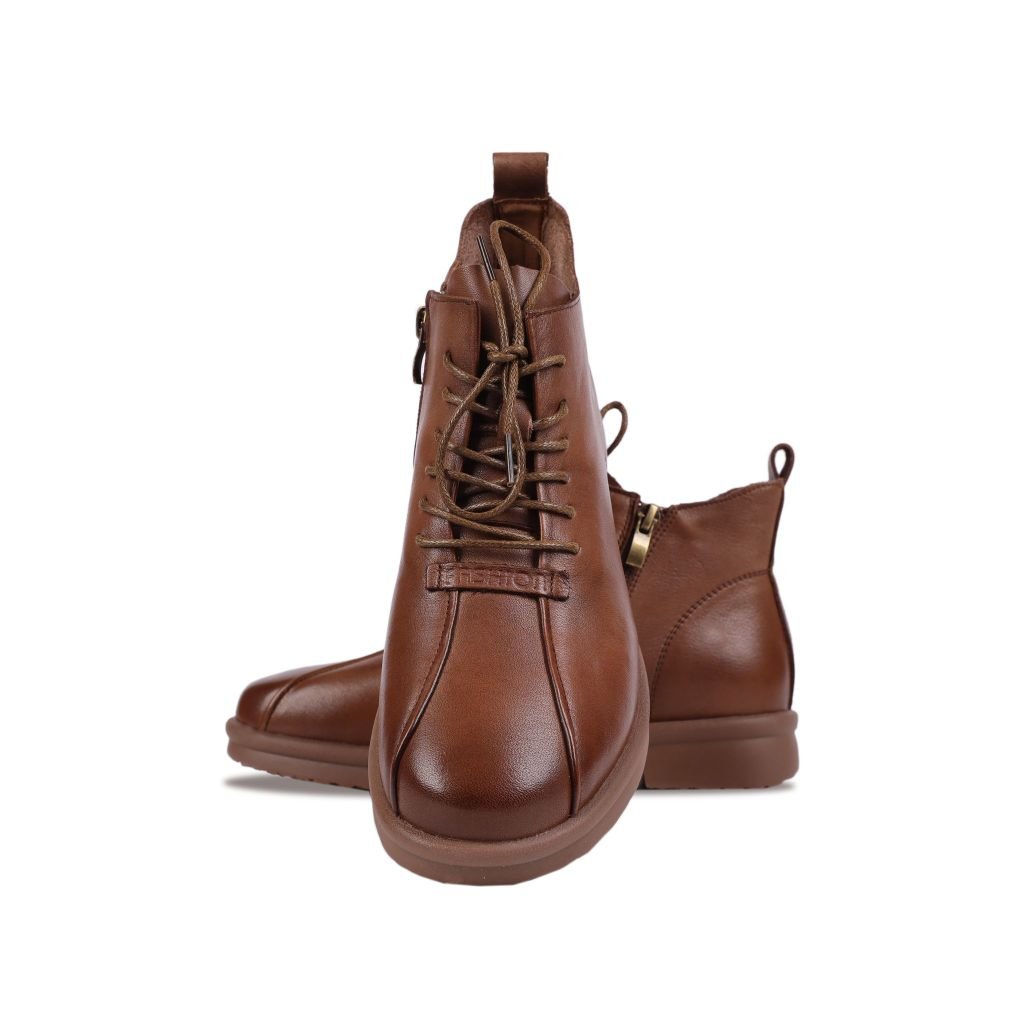 Giày Boot Albee Cột Dây HD0250TQ