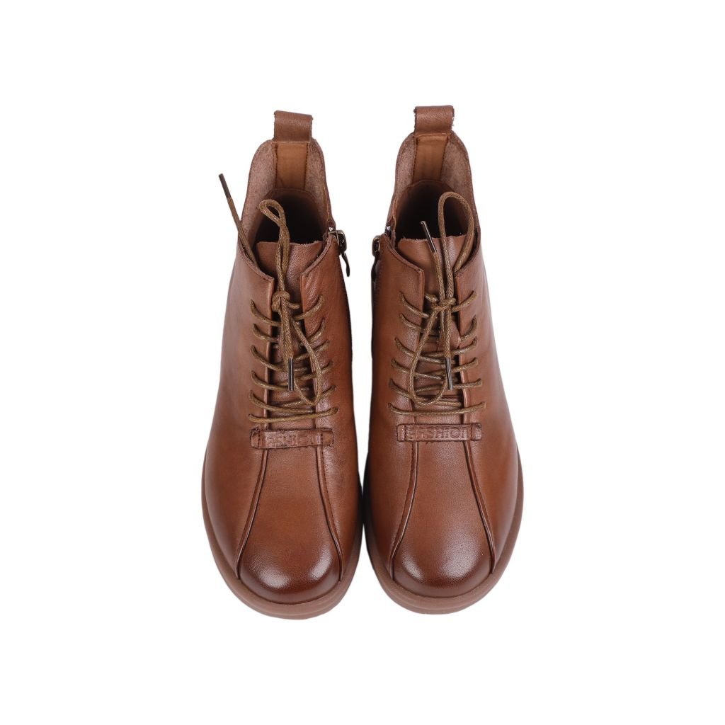 Giày Boot Albee Cột Dây HD0250TQ