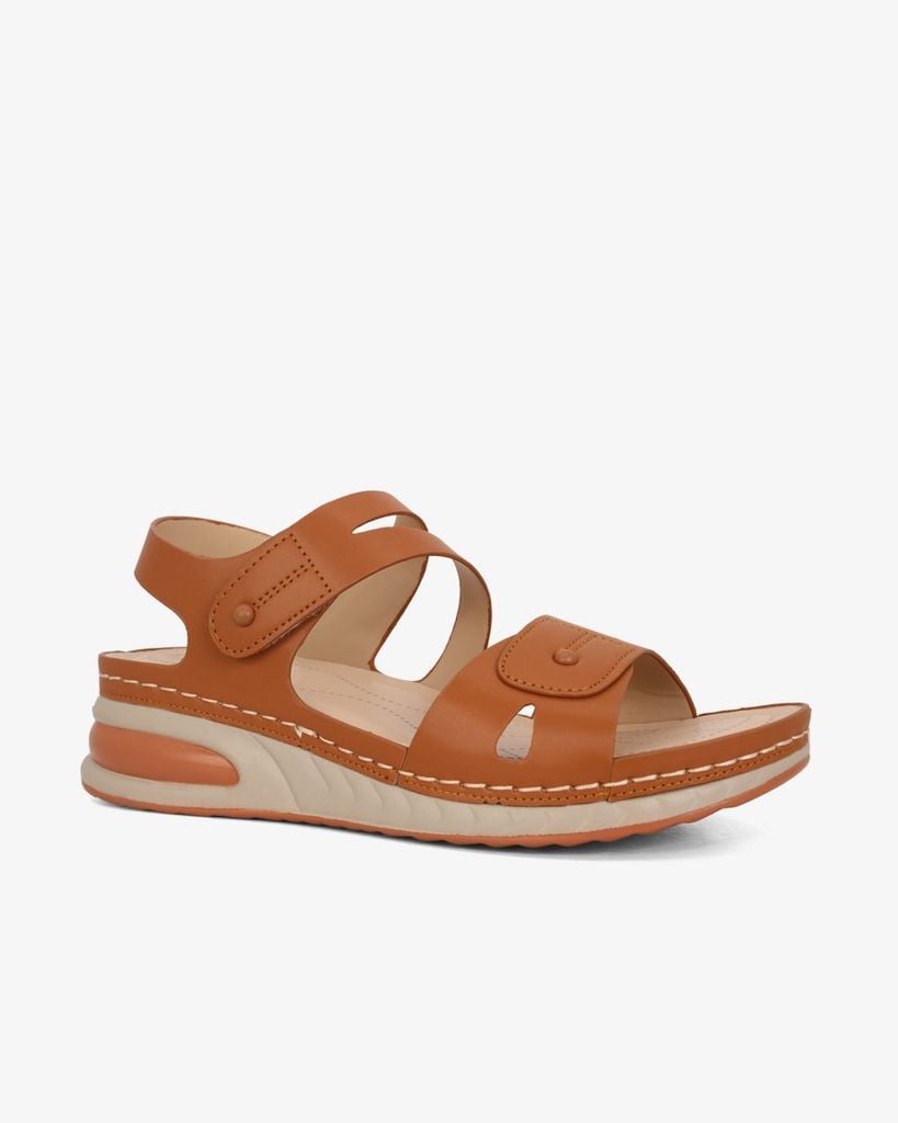 Sandal Đế Xuồng Hạnh Dung Bản Ngang Khoét Chỉ HD0302AC