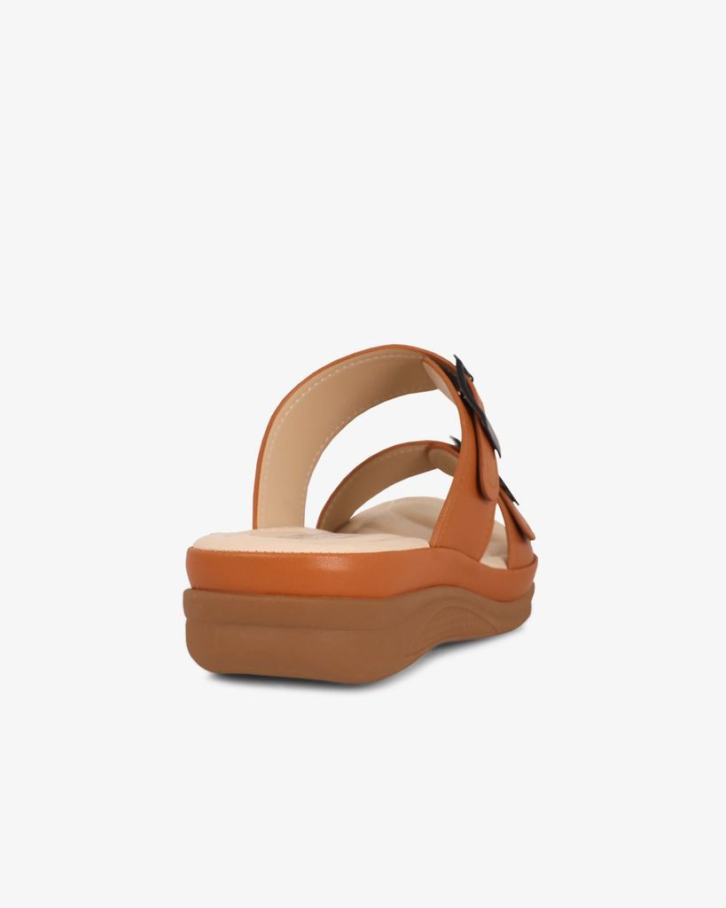 Dép Đế Xuồng Hạnh Dung Quai Nhị Khóa Nịt HD0307AC