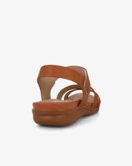 Sandal Đế Xuồng Hạnh Dung Quai Chéo Sọc Vân HD0315AC