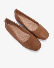 Giày Búp Bê Hạnh Dung Mũi Vuông Trơn HD041033AD