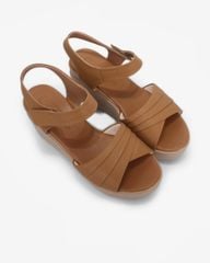 Sandal Đế Xuồng Hạnh Dung Quai Đắp Chéo HD041035AD