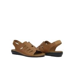 Sandal Xuồng Hanh Dung Bản Khoét Hậu Thun HD04662AD