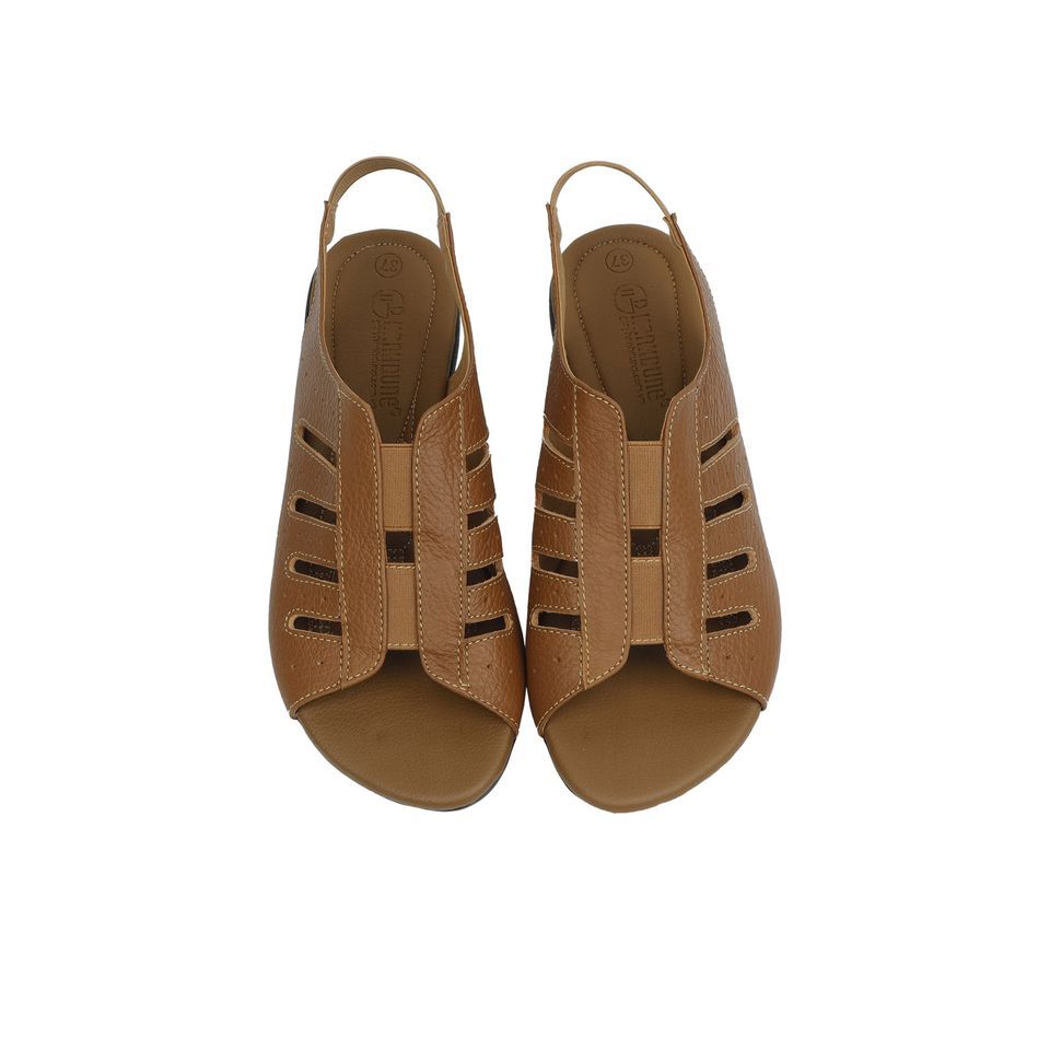 Sandal Xuồng Hanh Dung Bản Khoét Hậu Thun HD04662AD