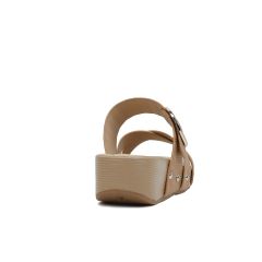 Dép Xuồng Hạnh Dung Bản Chéo Khóa Tròn HD04681AD